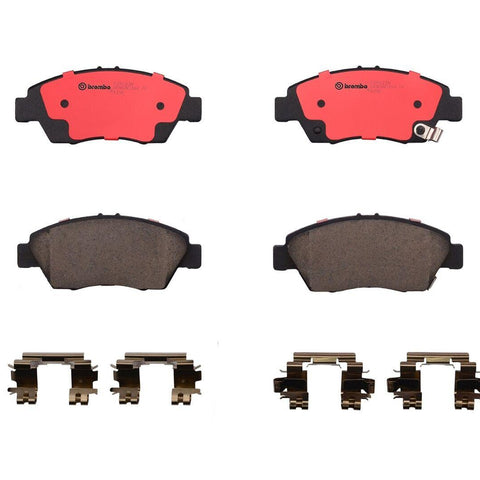 Brembo Front Disc Brake Pad Set for Civic, ILX, Fit, Civic Del Sol (P28023N)