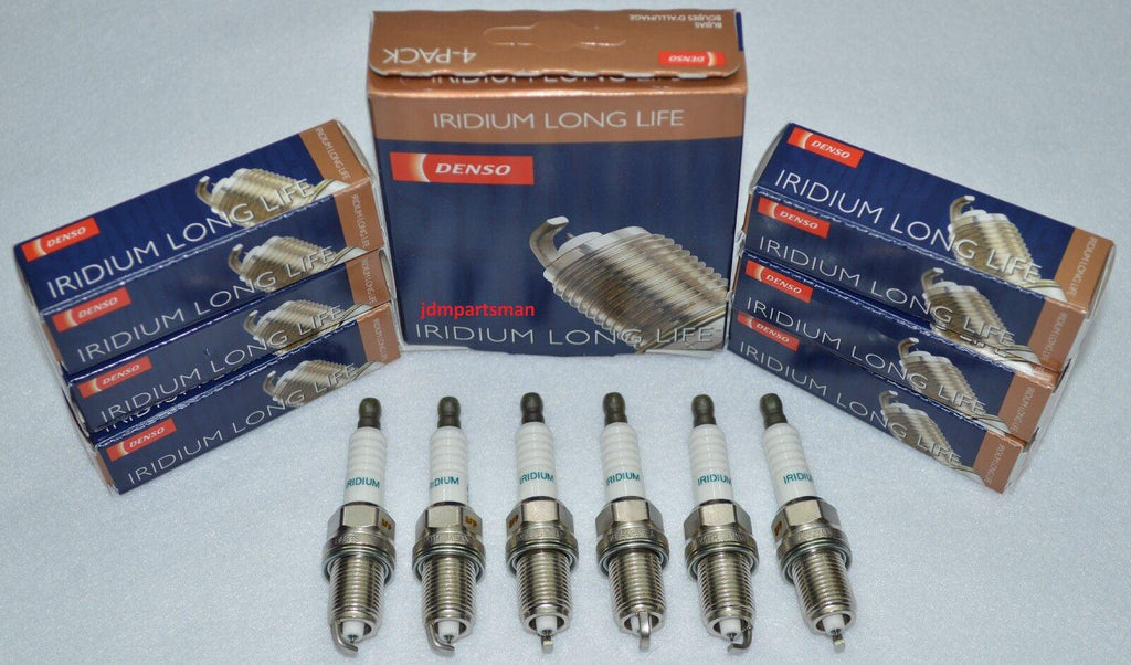 DENSO #3422 / SKJ16DR-M11 LONG LIFE IRIDIUM POWER PLUGS 6-PCS OEM HONDA ACURA