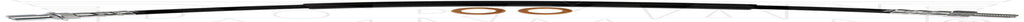 Brake Hydraulic Hose for Granada, Versailles, Monarch, LTD Ii+More H78092