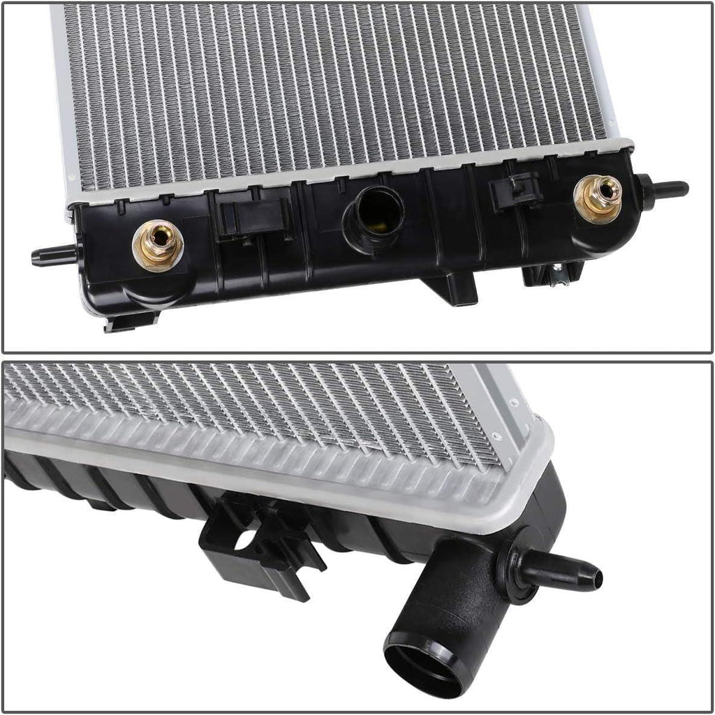OEM-RA-2608 Aluminum Radiator Compatible with 05-10 Cobalt 2.2 2.4 AT,26-11/16" W X 14-1/2" H X 5/8" D,1-5/16" Inlet /1-5/16" Outlet