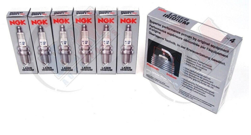 NGK LASER IRIDIUM Iridium Spark Plugs SILZKBR8D8S 97506 Set of 6 for BMW
