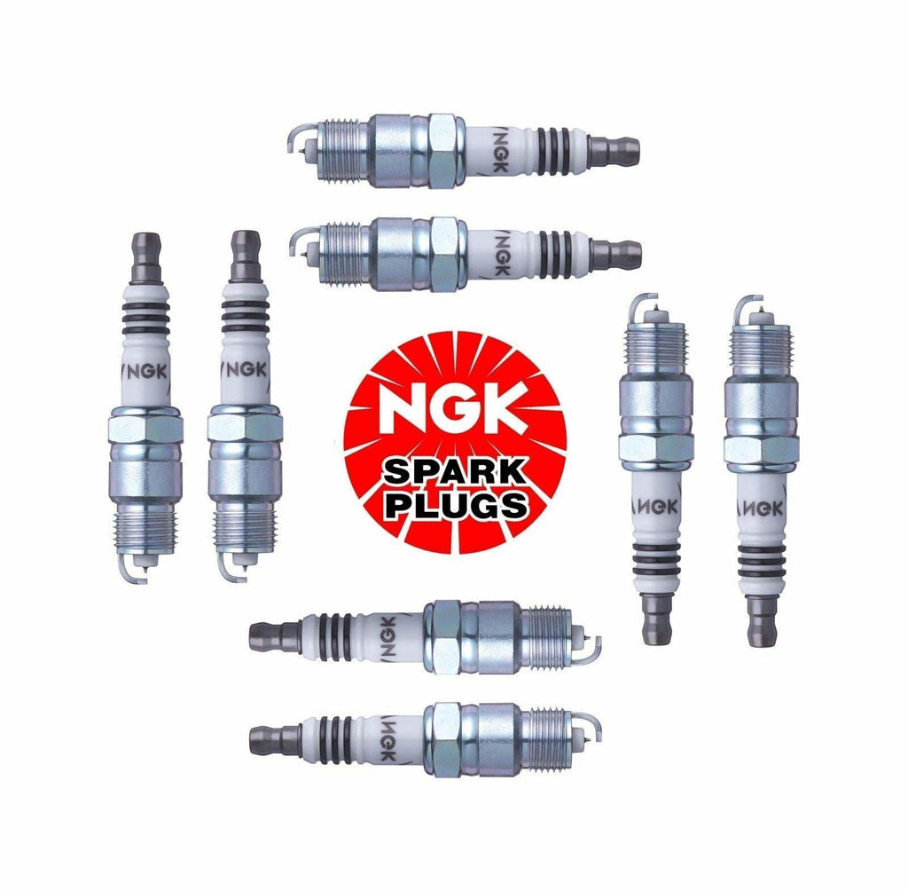 For Buick Chevrolet Ford GMC Set of 8 Spark Plugs NGK Iridium IX Resistor UR5IX