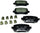 Pagid 355014331 Disc Brake Pad Set