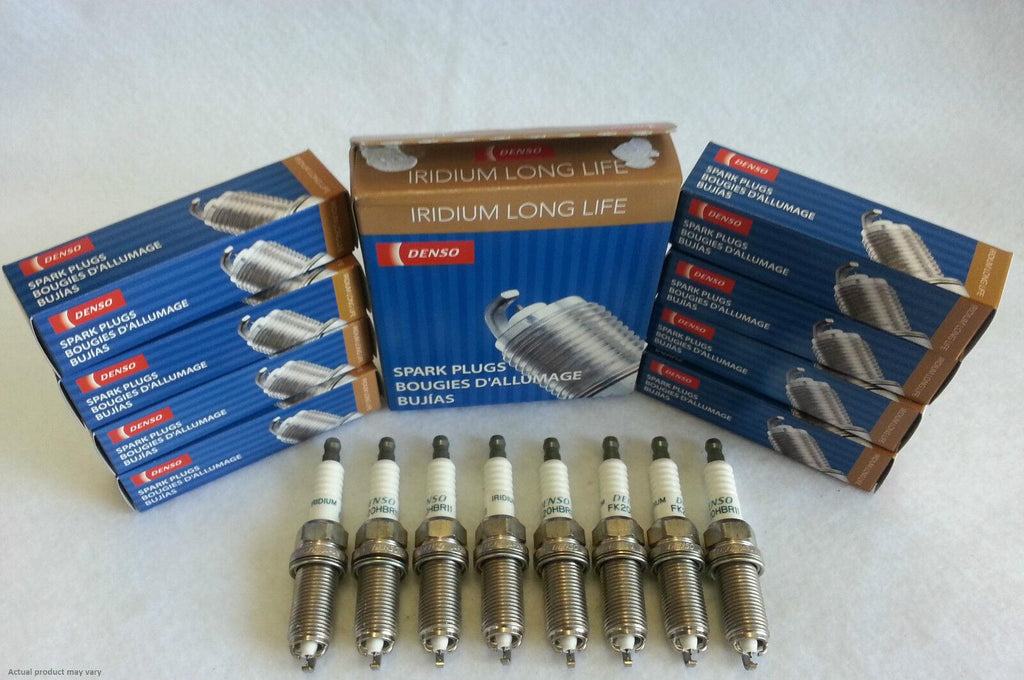 DENSO FK20HBR11 IRIDIUM POWER LONG-LIFE SPARK PLUGS 8-PC LEXUS LS GS V8