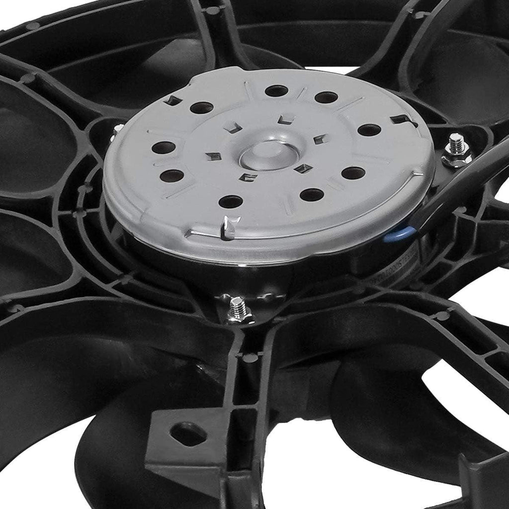 OEM-RF-0249 Factory Style Radiator Cooling Fan Assembly Direct Replacement [Compatible with Ex35 /Fx35 /Fx50 /G25 /G35 /G37 /M35H /M37 /Q40 /Q60 /Q70 /Q70L /Qx50 /Qx70 / 370Z] , Black
