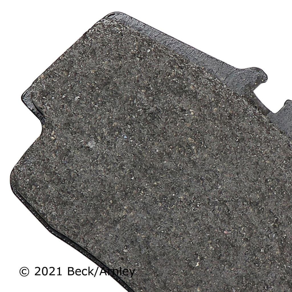 Beck Arnley Rear Disc Brake Pad Set for Porsche (089-1879)