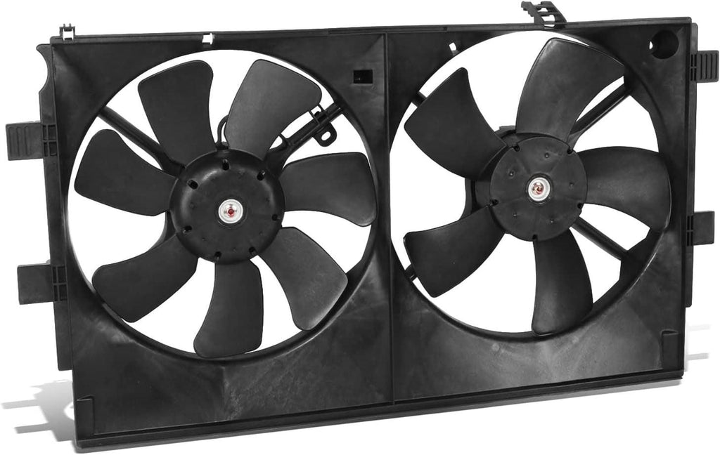 Factory Style Radiator Cooling Fan Assembly Compatible with 08-17 Mitsubishi Lancer,Oem-Rf-0850
