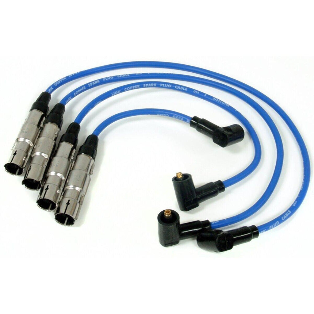 57041 NGK Spark Plug Wires Set of 4 New for VW Volkswagen Beetle Jetta Golf