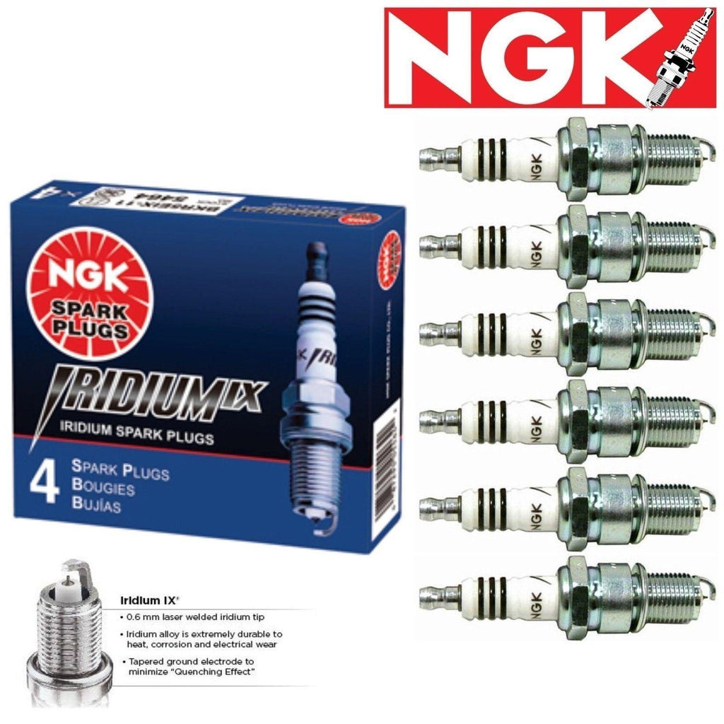 6 Pcs NGK Iridium IX Plug Spark Plugs 1990-1996 for Nissan 300ZX 3.0L V6