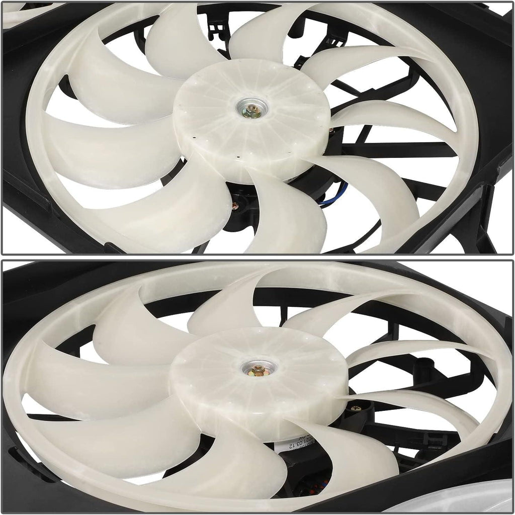 OEM-RF-0836 Factory Style Radiator Cooling Fan Assembly Compatible with 2014-2016 Outlander