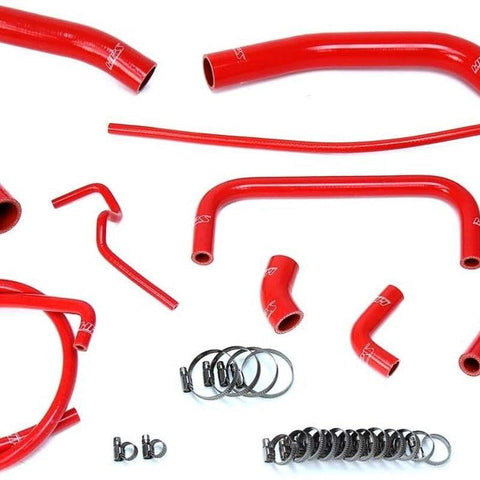 57-1661-RED Red Silicone Radiator and Heater Hose Kit Coolant, 1 Pack