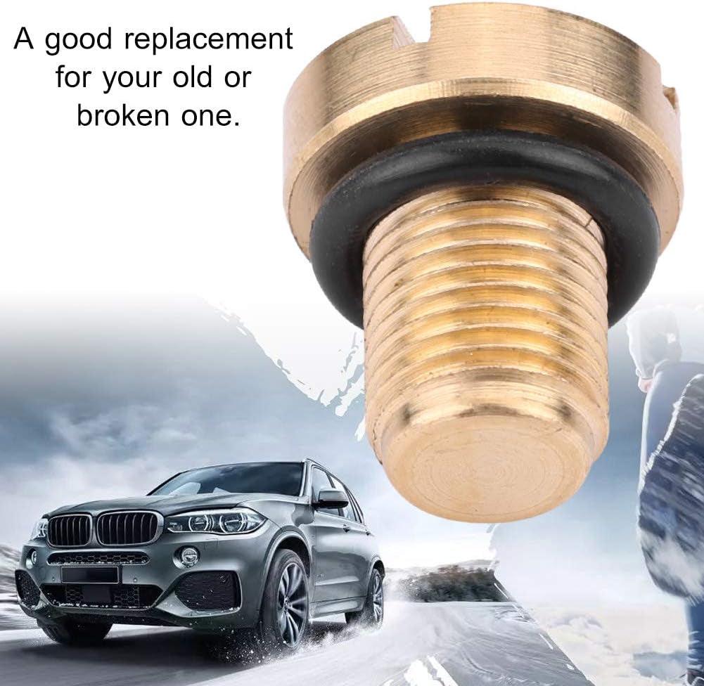Drain Screw Radiator Expansion Tank and Rubber O Ring Cooled System Adapter for 17111712788