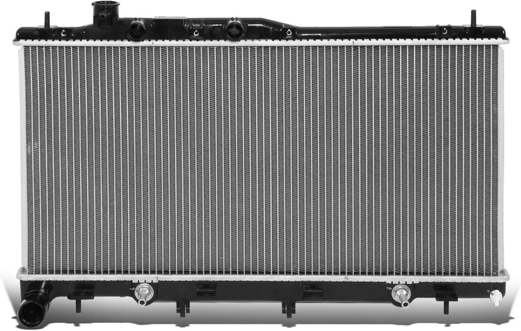 OEM-RA-2779 1-Row Aluminum Core Radiator Compatible with 2008-2009 Legacy,27-1/16" W X 13-3/4" H X 5/8" D,1-1/8" Inlet / 1-9/16" Outlet