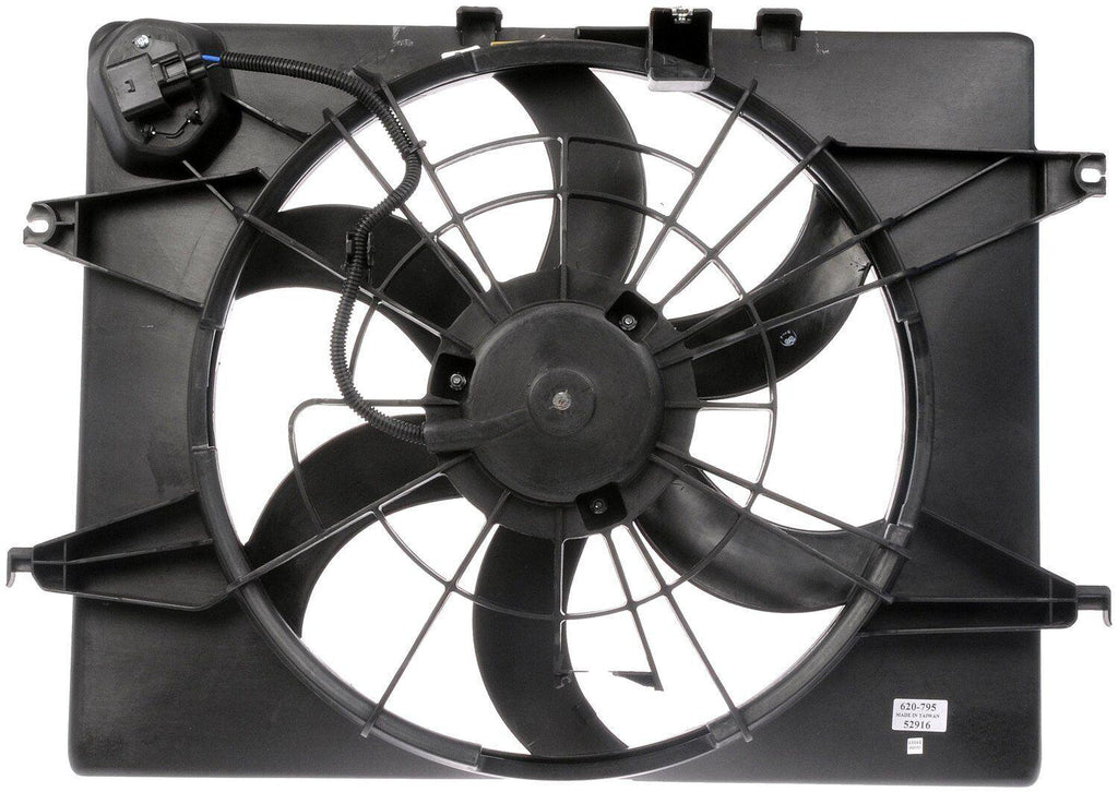 Dorman Engine Cooling Fan Assembly for 11-13 Kia Optima 620-795