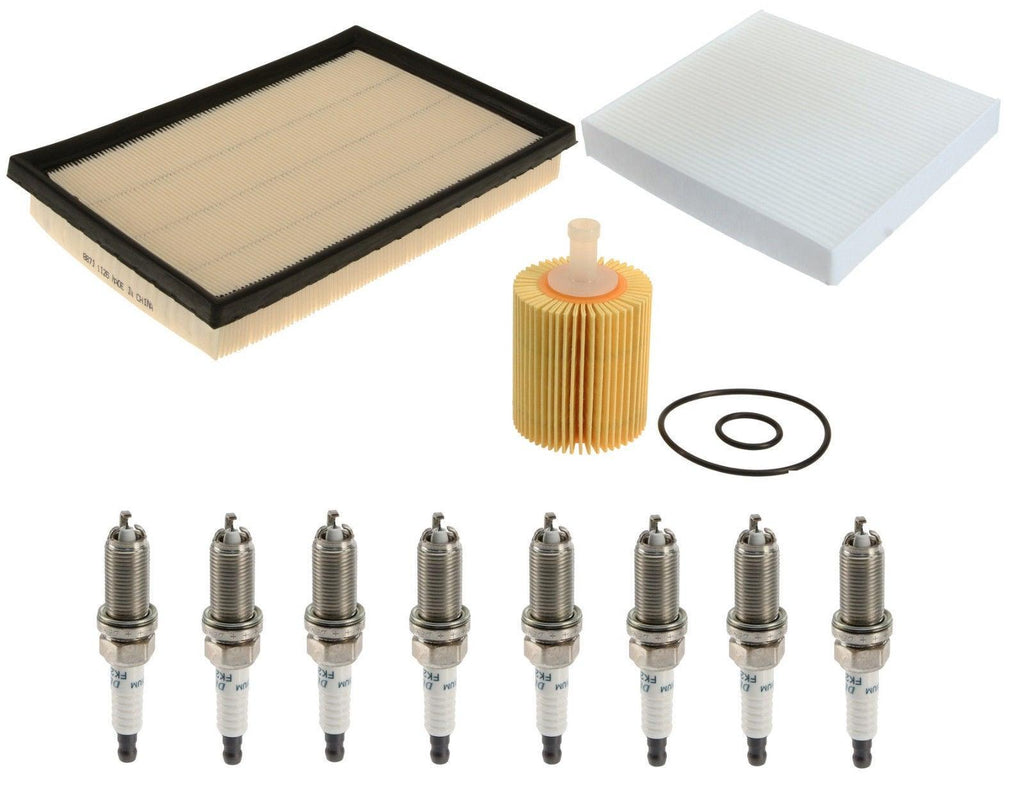 FOR 2007-2014 Lexus LS460 Ls600H Tune up Kit Air Oil Cabin Filter Spark Plugs