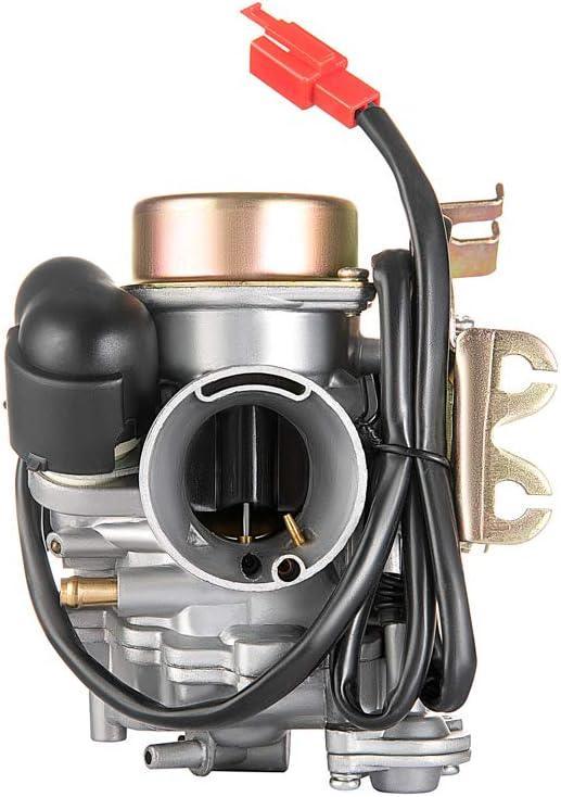 PUCKY Ccarburador for CVK32MM Keihin motocicleta de repuesto para todos los Scooters Atv con GY6 150-250CC tanque 260 Scooter