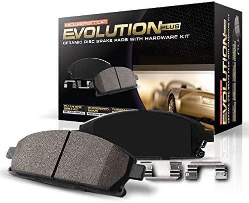 Power Stop 17-914, Z17 Front Ceramic Brake Pads with Hardware