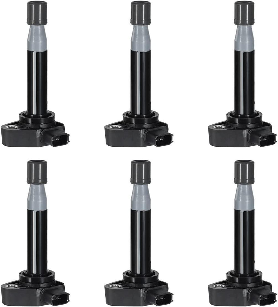 Vplus UF242 Ignition Coil Pack Compatible with Honda Accord Odyssey Replacement for Acura CL RL TL 3.0L 3.2L 3.5L V6 - Replaces UF-242 GN10168 C-511, Set of 6