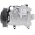 Denso 471-1047 New AC Compressor with Clutch, 1 Pack