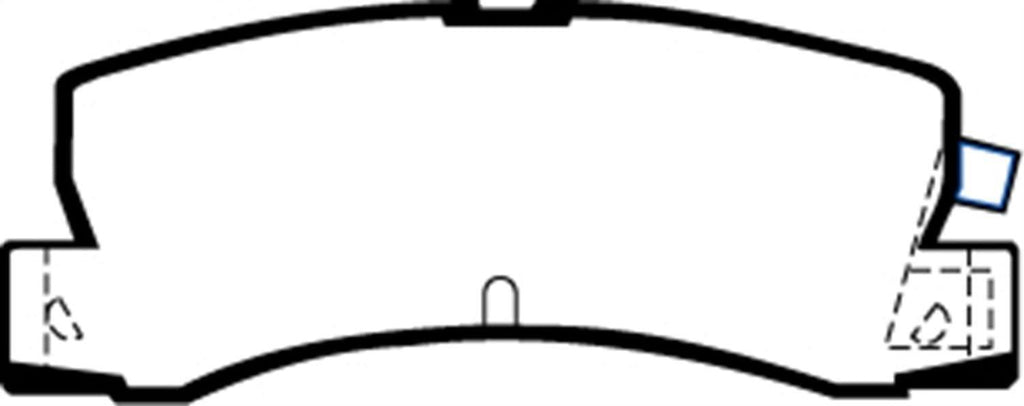 EBC Brakes UD352 Ultimax OEM Replacement Brake Pad