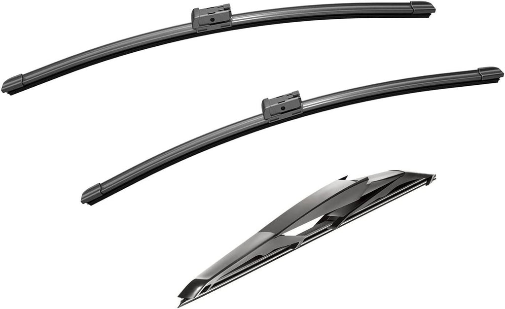 PARRATI® High Performance Premium All-Season Automotive Windshield Wipers with Rear Wiper Blades , Replacement for 2006-2011 Chevrolet HHR ,Easy to Install 18"+18"+11"(Set of 3)