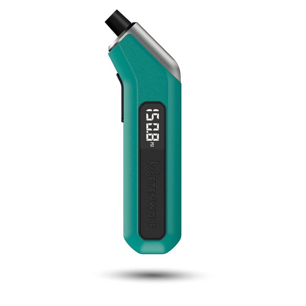ETENWOLF T300 Digital Tire Pressure Gauge 3-200 PSI, Industrial Tire Gauge Calibrated to ANSI B40.7 Grade 2A(Plus-Minus 0.5%), Replaceable AAA Batteries (Vivid Orange)
