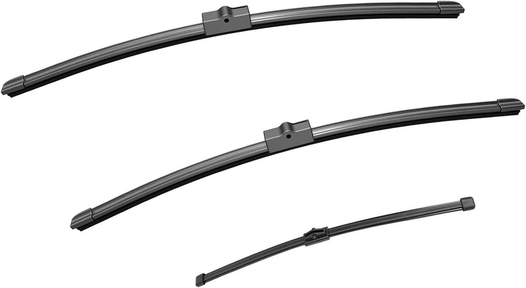 PARRATI® High Performance Premium All-Season Automotive Windshield Wipers with Rear Wiper Blades , Replacement for 2006-2011 Chevrolet HHR ,Easy to Install 18"+18"+11"(Set of 3)