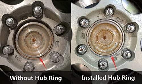 DCVAMOUS Alloy Aluminum Wheel Hub Centric Rings 67.1 to 54.1, Set of 4 Hubcentric Rings - Performance Spigot Hubrings for 54.1mm Vehicle Hub with 67.1mm Center Bore Rims Compatible with Toyota Mazda