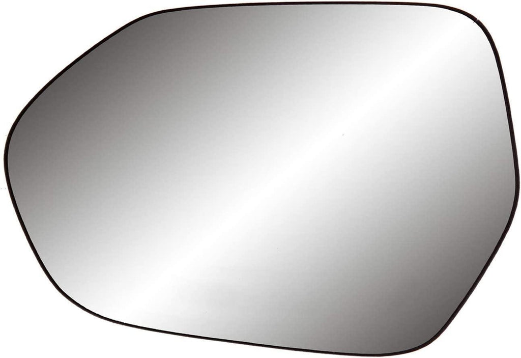 KSOURCE 33320 Driver Side Heated Replacement Glass w/backing plate, Camry Sedan (US Built)/ Hybird, Corolla Hatchback, Corolla Sedan/Hybrid, Prius Hatchback, 4 15/16" x 7 1/16" x 7"
