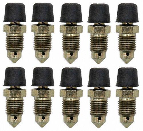 Raybestos R-Line Replacement Brake Bleeder Screw (Pack of 10) for Select Automotive Model Years (S22163)