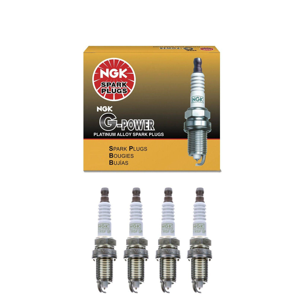 NGK G-Power Spark Plug 4PCS for Acura BMW Chevy Dodge Ford Jeep Ram 7100 ZFR6FGP