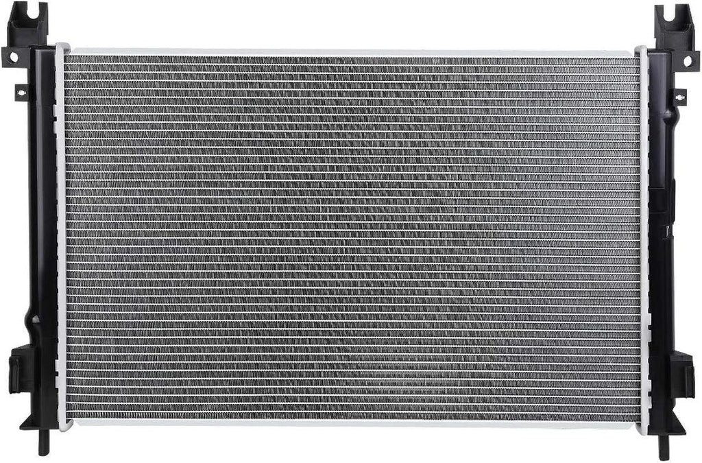 OEM-RA-2702 Factory Style Aluminum Cooling Radiator Compatible with 04-06 Pacifica 3.5 3.8 AT, 27-5/8" W X 17-11/16" H X 1" D, 1-9/16" Inlet, 1-9/16" Outlet
