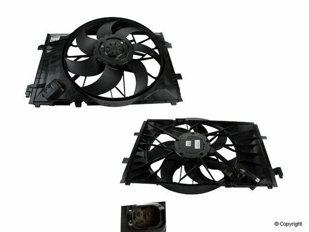 Genuine Engine Cooling Fan Assembly for Mercedes-Benz 2035001693