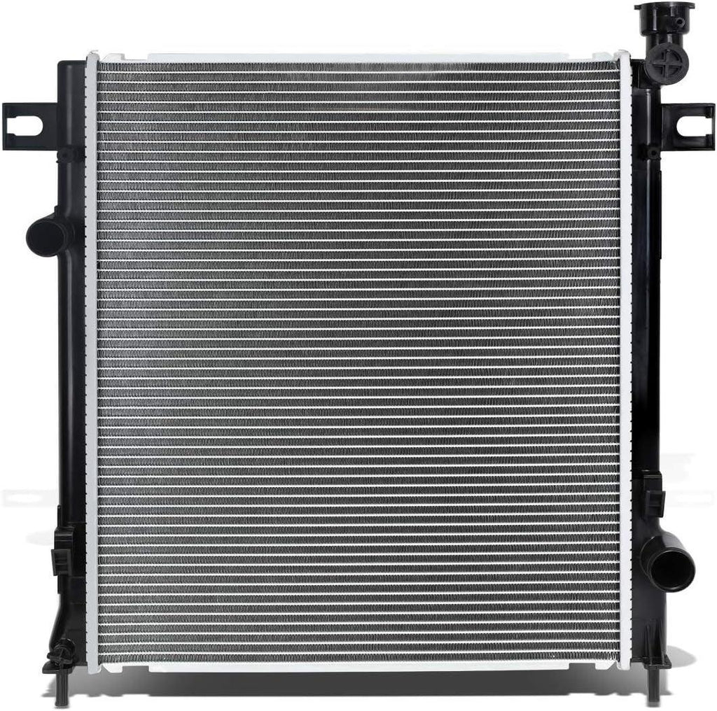 OEM-RA-2971 Aluminum Core Radiator Compatible with 07-11 Dodge Nitro 3.7 4.0 AT,23-15/16" W X 19-7/8" H X 1" D,1-1/2" Inlet / 1-3/4" Outlet