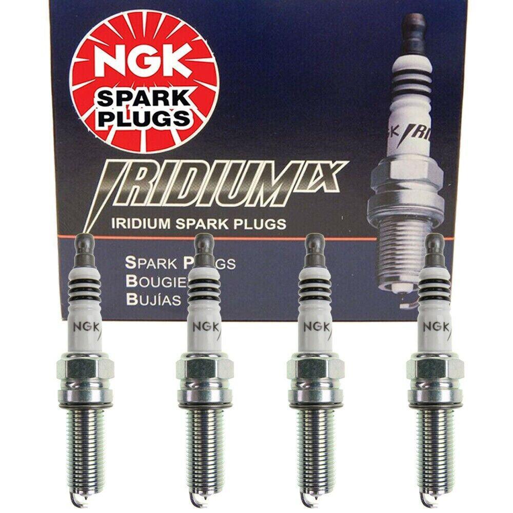 NGK Iridium IX Spark Plugs 4PCS for Acura/ Honda/ Hyundai/ Kia L4, LKR7DIX-11S