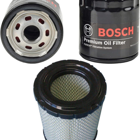 Bosch 3332 & 5335WS Premium Oil Filter and Air Filter Bundle