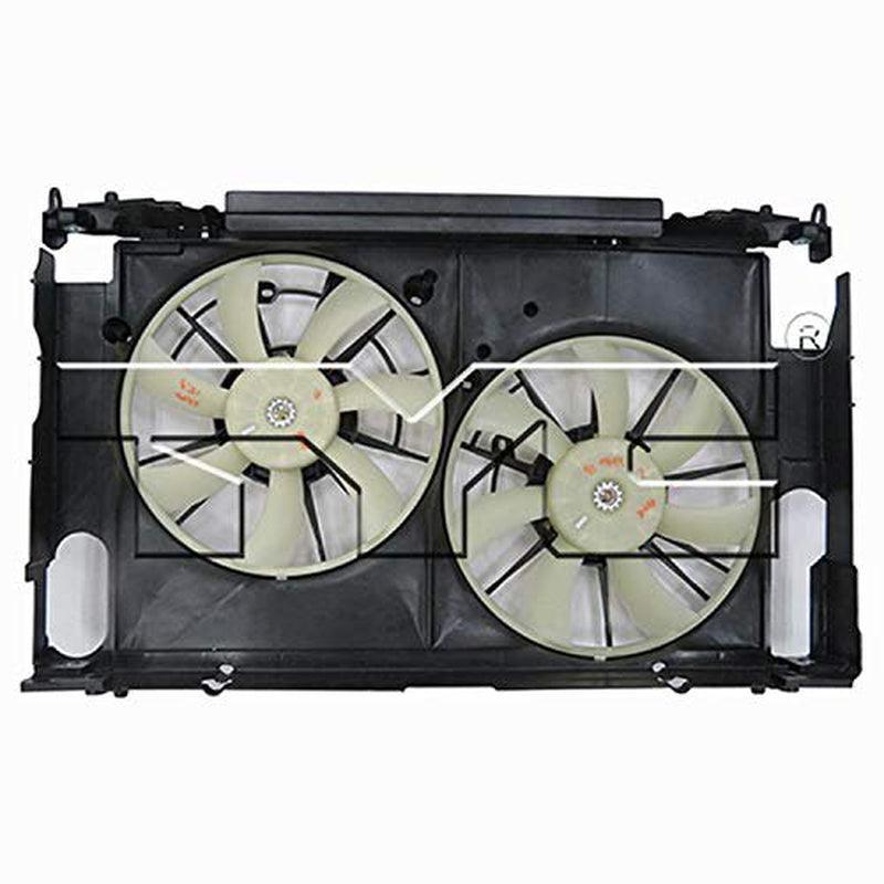 623290 Compatible with TOYOTA RAV4 Replacement Right Cooling Fan Assembly Fits 2015 Toyota RAV4