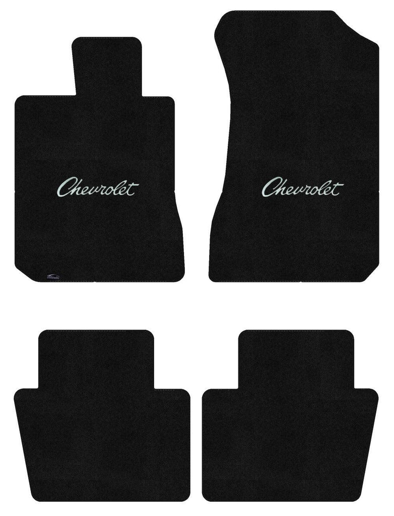 Lloyd Ultimat Front & Rear Mats for '72-76 Chevy Bel Air W/Silver Chevy Letters
