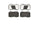 Brembo Front Disc Brake Pad Set for Mercedes-Benz (P50041)