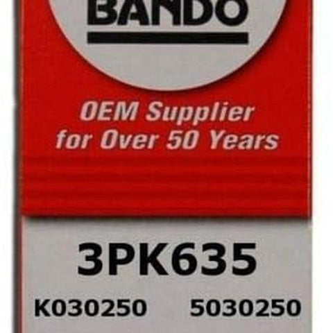 Bando USA 3PK635 OEM Quality Serpentine Belt