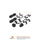 Carlson Disc Brake Hardware Kit for 3000GT, Stealth, Diamante, Galant 13282Q