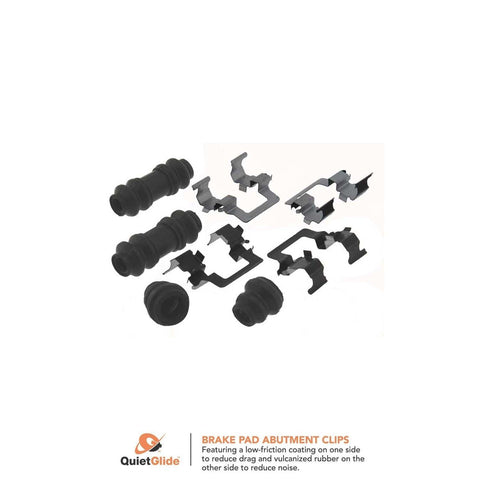 Carlson Disc Brake Hardware Kit for 3000GT, Stealth, Diamante, Galant 13282Q
