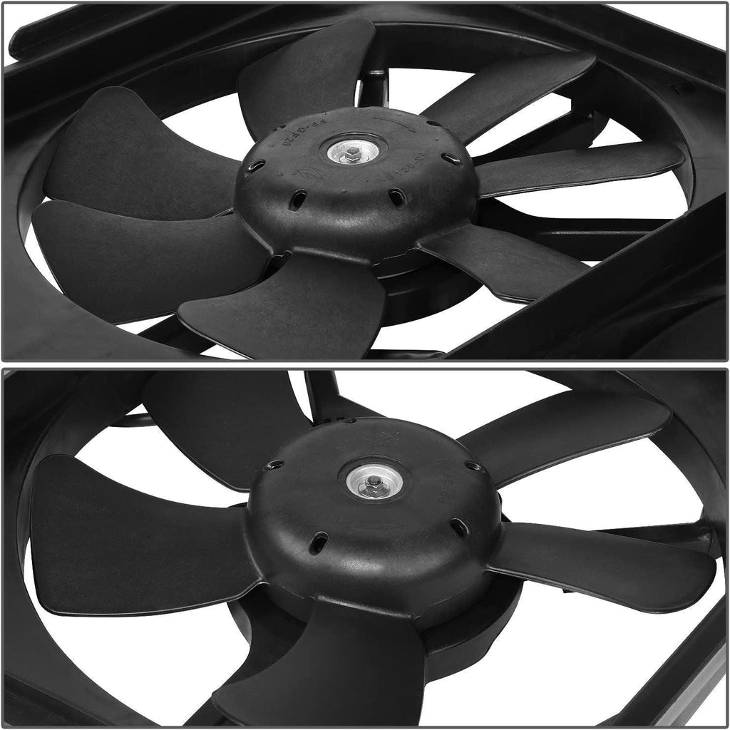 OEM-RF-0833 Factory Style Radiator Cooling Fan Assembly Compatible with 2003-2006 Outlander