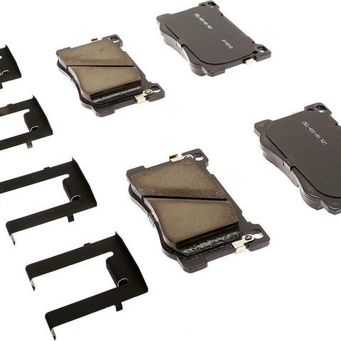 Gold 17D1799CHF1 Ceramic Front Disc Brake Pad Kit