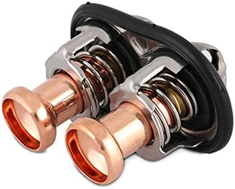 MMTS-F2D-11H High-Temp Primary Cooling System Thermostat Compatible with Ford 6.7 Powerstroke 2011-2016