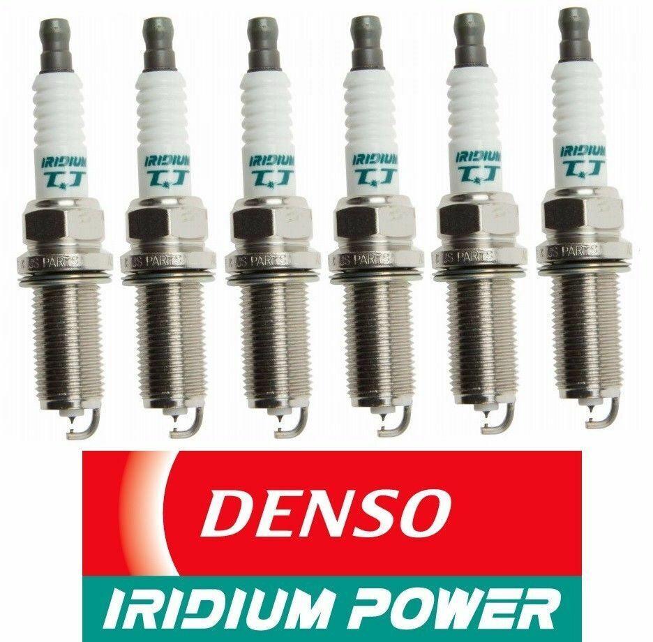 Set 6 Iridium TT Spark Plugs Denso IKH16TT/4703 for Dodge Jeep Kia Toyota 4703