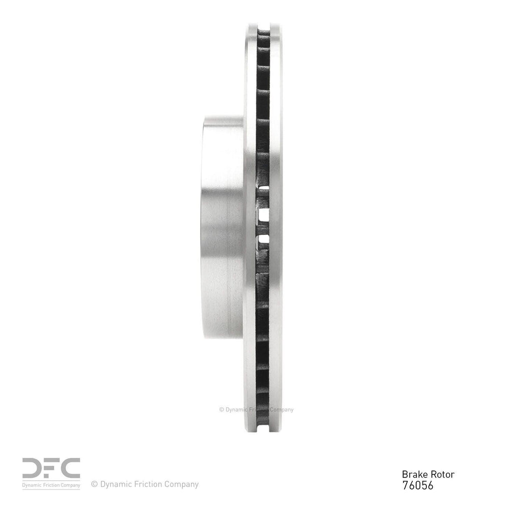 Dynamite Friction Front Disc Brake Rotor for Prizm, Corolla (600-76056)