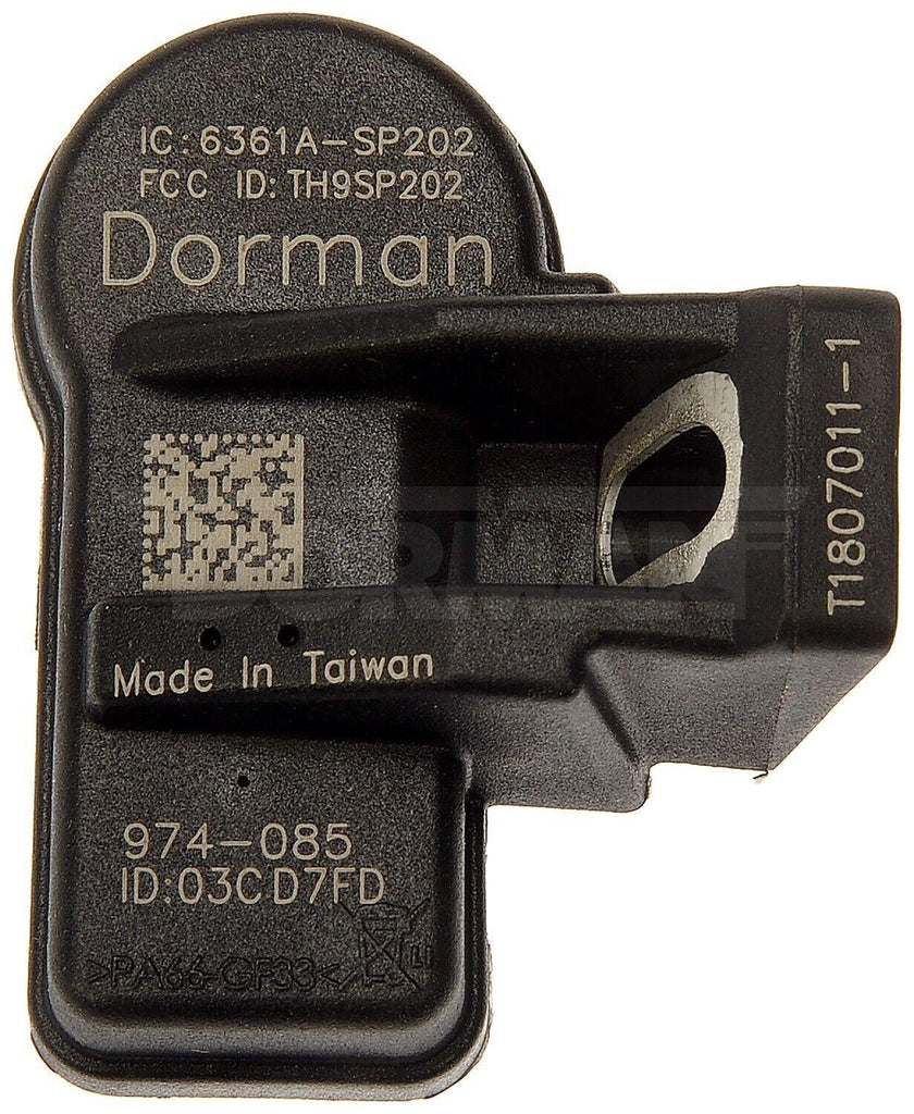 Dorman Tire Pressure Monitoring System Sensor for Toyota 974-085
