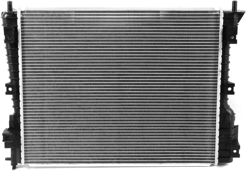 OEM-RA-2789 OE Style Bolt-On Aluminum Core Radiator Replacement Compatible with 05-14 Mustang AT&MT, 24-1/8" W X 19-7/16" H X 1" D, 1-1/2" Inlet, 1-1/2" Outlet
