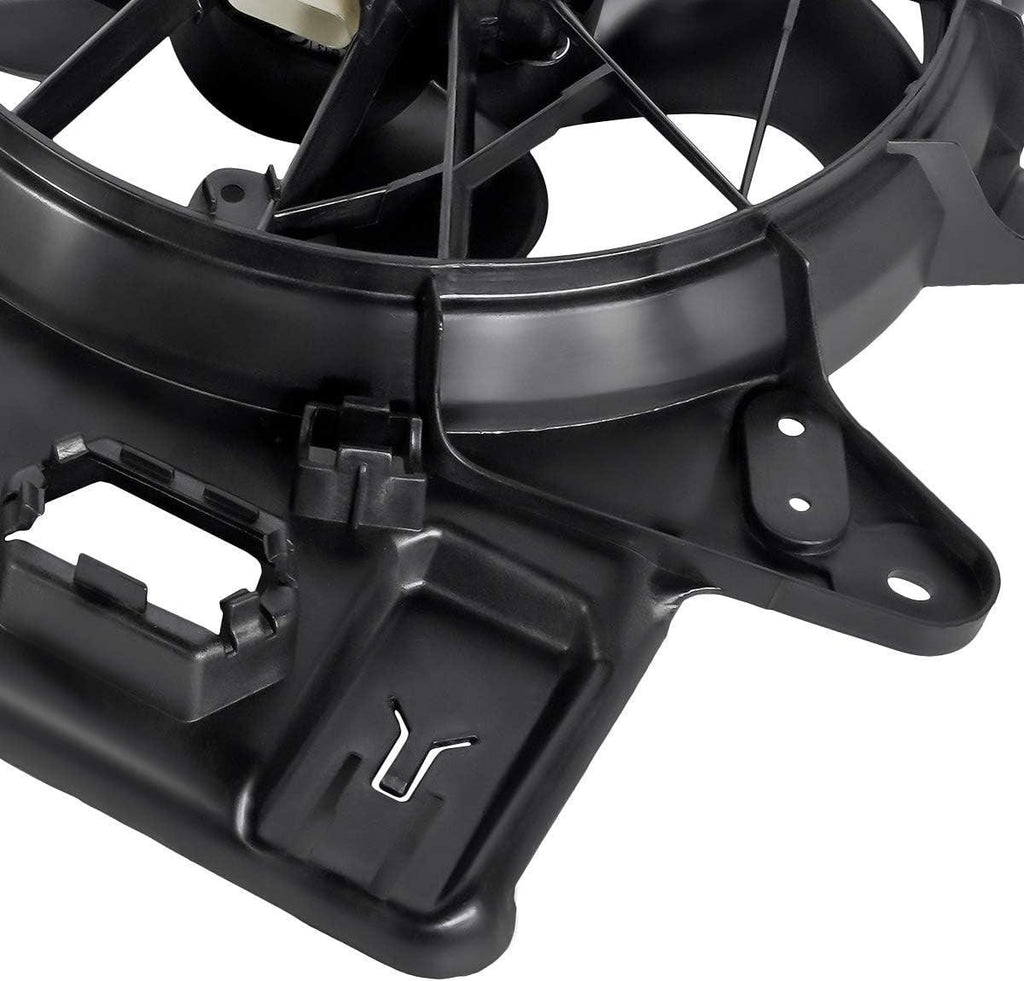 OEM-RF-0106 Factory Style Radiator Cooling Fan Assembly Cooling Efficiency Improved Direct Replacement [Compatible with 2001-2004 Escape / 2001-2006 Tribute]